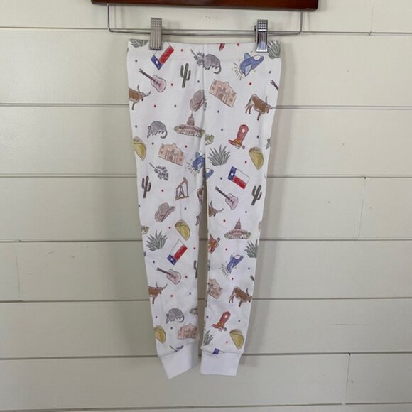 NEW Nola Tawk Texas Kids Organic Cotton Pajama Pants – Kids Size 4T - Picture 3 of 7